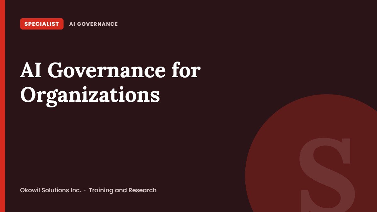 AI Governance for Organizations